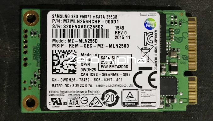 PM871 mSATA 256GB - SSD